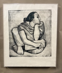 Alfredo Zalce Limited Edition Signed & Numbered Etching.